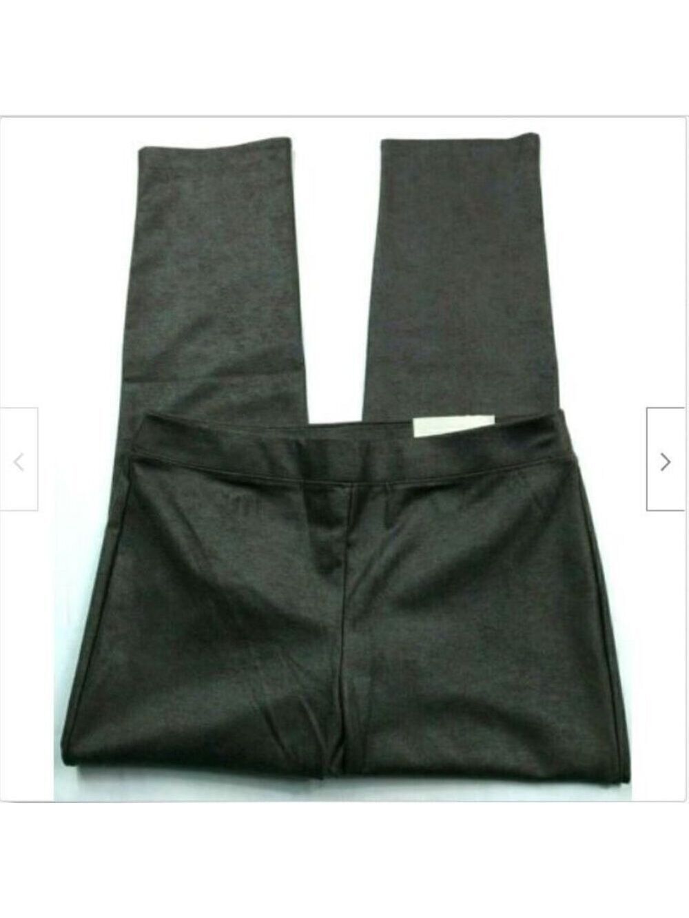 Chicos Faux Suede Pull On Pants Size 4